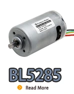 BL5285i, BL5285, B5285m, 52 mm kleiner innerer rotor bürstenloser DC -Elektromotor.webp