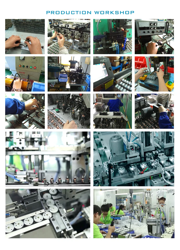 Werkstatt für die Herstellung von Miniatur-Gleichstrom-Elektromotoren.webp
