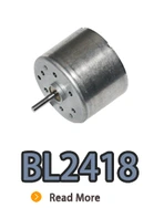 bl2418 bürstenloser Gleichstrom-Elektromotor mit Innenrotor und eingebautem Treiber