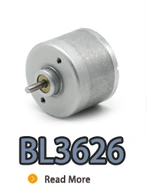 bl3626 bürstenloser Gleichstrom-Elektromotor mit Innenrotor und eingebautem Treiber