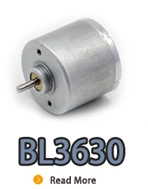bl3630 bürstenloser Gleichstrom-Elektromotor mit Innenrotor und eingebautem Treiber