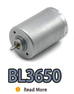 bl3650 bürstenloser Gleichstrom-Elektromotor mit Innenrotor und eingebautem Treiber