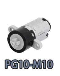 pg10-m10 10 mm kleiner Kunststoff-Planetengetriebe-Gleichstrom-Elektromotor.webp
